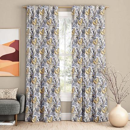 Комплект штор "Эзра" Горчичный