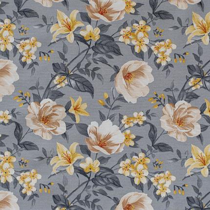 Декоративная ткань "Рири" Голубой