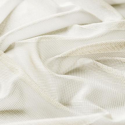 Декоративная ткань с утяжелителем "Вудсток" Бежевый