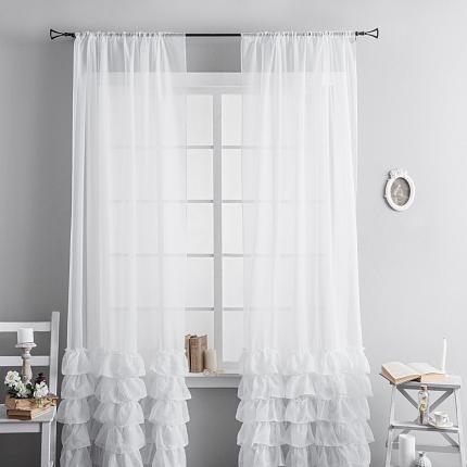 Комплект штор "Ноа" Белый