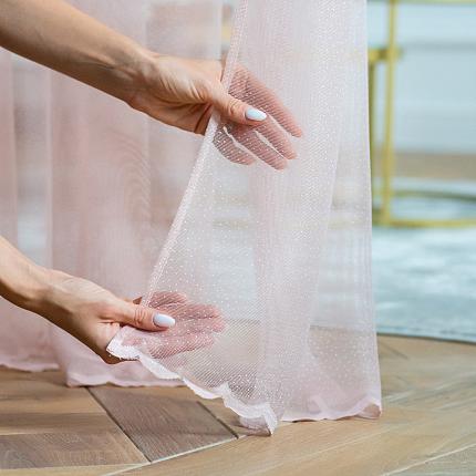 Декоративная ткань "Эстель" Розовый