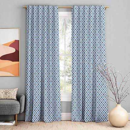Комплект штор "Нэнси" Синий